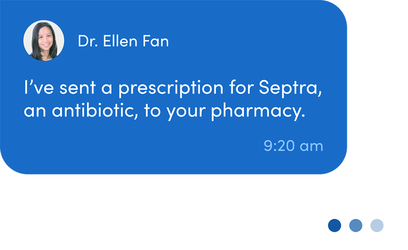 Doctor Fan Septra prescription chat