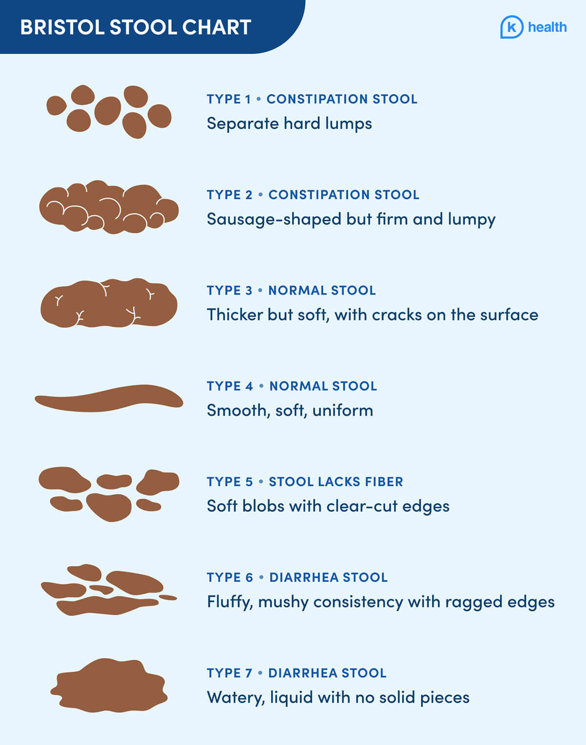 Healthy Poop: Daily Poop Journal | Bowel Movement Health Tracker | Bristol  Type Chart | Food & Stool Log